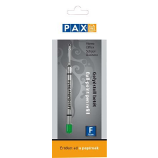 Pax Golyóstollbetét, 0,8 mm, PAX, zöld tollbetét