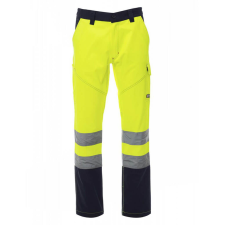 PAYPER Charter Láthatósági Derekas Munkásnadrág Sárga/Navy - 2XL láthatósági ruházat