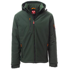  Payper Creek Pad bélelt softshell kabát erdőzöld/fekete
