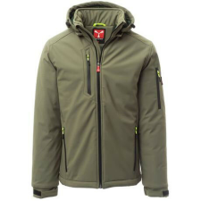 Payper Creek Pad bélelt softshell kabát katonai zöld férfi kabát, dzseki