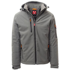  Payper Creek Pad bélelt softshell kabát szürke/fekete