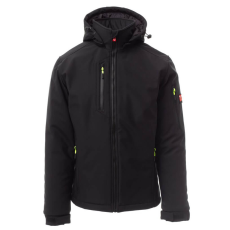 PAYPER Creek Pad Téli Bélelt Softshell Kabát Fekete - XXS