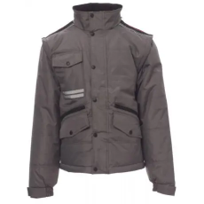 PAYPER fighter 2.0 001012-0051/13010-3xL bélelt kabát, szürke (3xL) munkaruházat