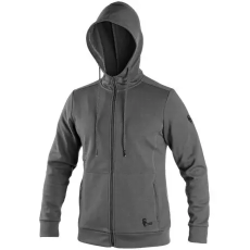 PAYPER HARRISON 152001071097 3XL FÉRFI KAPUCNIS PULÓVER SZÜRKE/FEKETE (3XL)