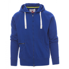 PAYPER Hawaii+ Cipzáras Kapucnis Királykék Pulóver - S munkaruha