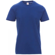 PAYPER print 001048-0311/09000-5xL környakas póló, királykék (5xL)