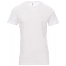  Payper Print környakas póló, fehér férfi póló