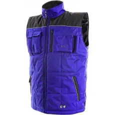 PAYPER seattle 1394-01MC xxl bélelt mellény kék/fekete (2xL) munkaruházat