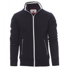 PAYPER Sydney Cipzáras Pulóver Sötétkék/Fehér - L munkaruha