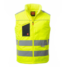 PAYPER Task Láthatósági Téli Bélelt Mellény - 5XL láthatósági ruházat