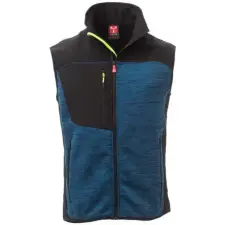 Payper Tour softshell betétes mellény, kék/fekete munkaruha