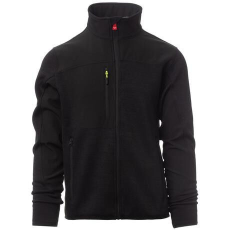  Payper Travel cipzáras pulóver, fekete/fekete