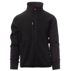 PAYPER Travel Fekete Cipzáras Pulóver - L