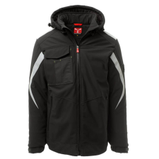 PAYPER Wonder Pad Bélelt Softshell Fekete Télikabát - L