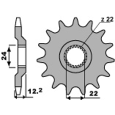 PBR Acél Standard Első Láncszem 405 - 520 egyéb motorkerékpár alkatrész
