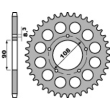 PBR acél standard hátsó lánckerék 1022 - 530 egyéb motorkerékpár alkatrész
