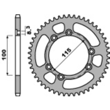 PBR Alumínium Ultra-Könnyű Hátsó Láncszem 4423 - 420 egyéb motorkerékpár alkatrész
