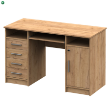  PC asztal, artisan tölgy, B9 NEW íróasztal