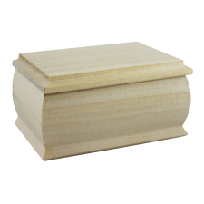 PC Fa Ékszerdoboz 14cm x 10cm x 5,5cm dekorációs kellék