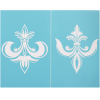 PC Szita stencil - Anjou liliomok 215mm x 275mm