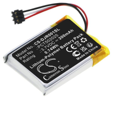 PCT502025 Vezetéknélküli fejhallgató akkumulátor 200 mAh fejhallgató akkumulátor