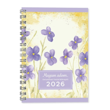 PD Calendar Határidőnapló Period A/5 heti önismereti lila 2026 határidőnapló