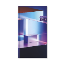 PD Calendar Határidőnapló Period Abstract Zsebnaptár álló Tiles papír 2026 határidőnapló