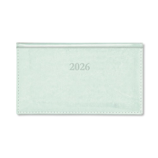 PD Calendar Határidőnapló Period Border Zsebnaptár fekvő körbev. Menta 2026 (5999097556635) határidőnapló