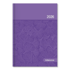 PD Calendar Határidőnapló Period Intensive B/6 heti lila lakk papír 2026 határidőnapló
