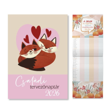 PD Calendar Naptár fali pd Családi tervező 21x60 cm 2026 határidőnapló