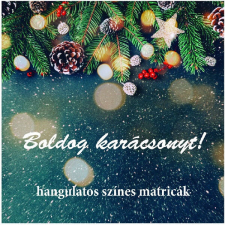 PD karácsonyi matricaszett matrica