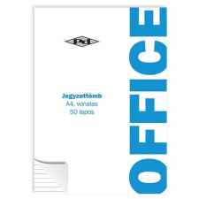 PD Office Jegyzettömb pd ragasztott A/4-50 lapos vonalas jegyzettömb