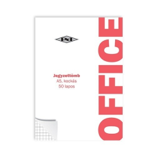 PD Office Jegyzettömb pd ragasztott A/5-50 lapos kockás jegyzettömb