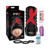  PDX Elite Air-Tight Pussy - manuális szívó punci maszturbátor (natúr)