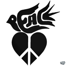  Peace love szerelem - Autómatrica matrica