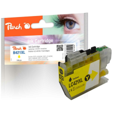 Peach PI500-376 tintapatron 1 db Kompatibilis Nagy (XL) kapacitású Sárga (PI500-376) nyomtatópatron & toner