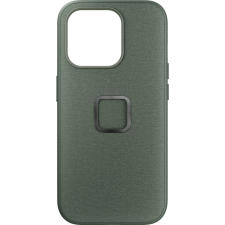 PEAK DESIGN Everyday iPhone 15 Pro V2 Okostelefon Tok - Zöld tok és táska