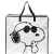 PEANUTS óriás táska Snoopy