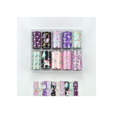  Pearl 10in1 Transzferfólia box - Unicorn körömdíszítő