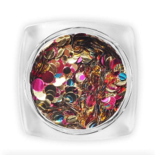 Pearl fémes konfetti D10 körömdíszítő