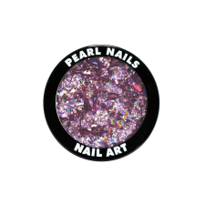  Pearl Holo Flitters Violet díszítő pehely körömdíszítő