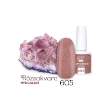  Pearl Matte Stone 605 gél lakk - rosegold "Rózsakvarc" lakk zselé