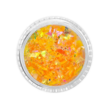 Pearl Mermaid Flakes M5 - napsárga körömdíszítő