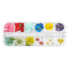  Pearl szárított virág box B tipusú körömdíszítő