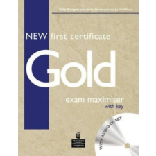 PEARSON LONGMAN New First Certificate Gold Exam Maximiser with key &amp; CD Pack - Sally Burgess - Richard Acklam antikvárium - használt könyv