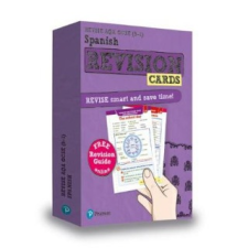  Pearson REVISE AQA GCSE (9-1) Spanish Revision Cards idegen nyelvű könyv