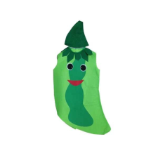 Peas zöldségruha, IdeallStore®, zöld, univerzális méretű jelmez