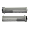 PEATYS Peaty's Monarch Knurl bilincses gumi markolat, 138 mm, vastag, szürke, fekete bilinccsel
