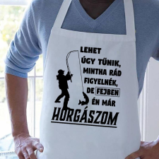  Pecás kötény - Fejben már horgászom lakástextília