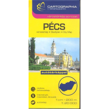 Pécs várostérkép (1:20 000) /Várostérkép-sorozat utazás